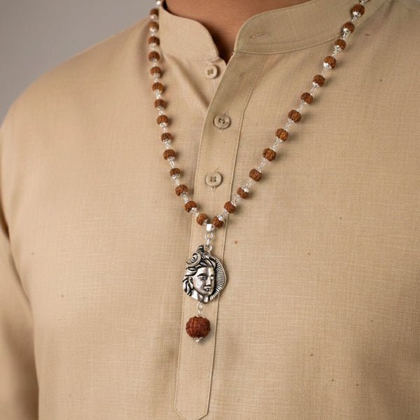 1_82_8a3ea605-c404-4a49-a192-17d85c012560 Shiv Rudraksha Mala with Adiyogi Shiv Pendant - Image 1