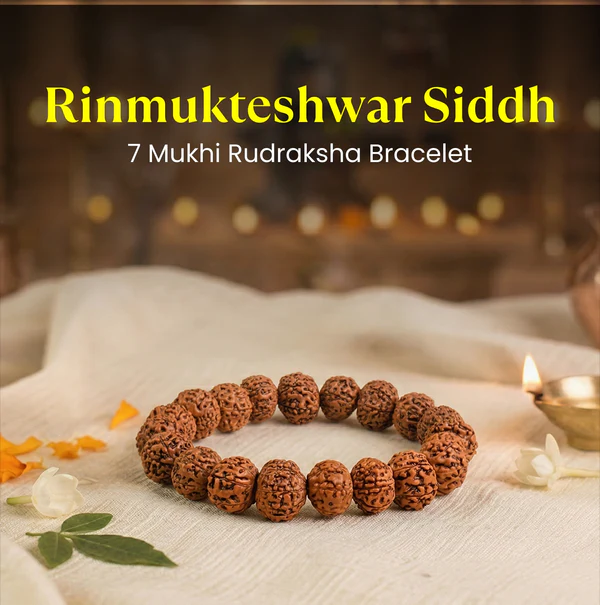 7_Mukhi_Rudraksha_Bracelet_760831fa-56db-44ba-893f-3236085801c5 Rinmukteshwar Siddh 7 Mukhi Rudraksha Bracelet - Image 1