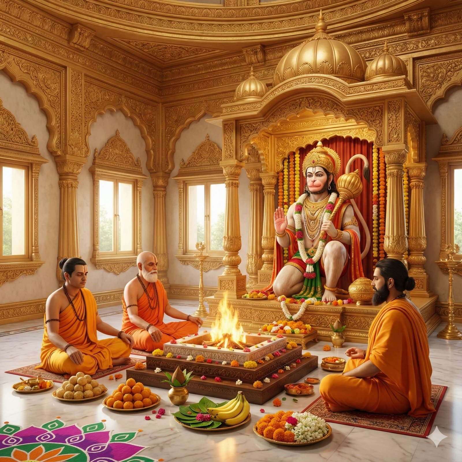 Wellbeing Prayer Hanuman Pooja